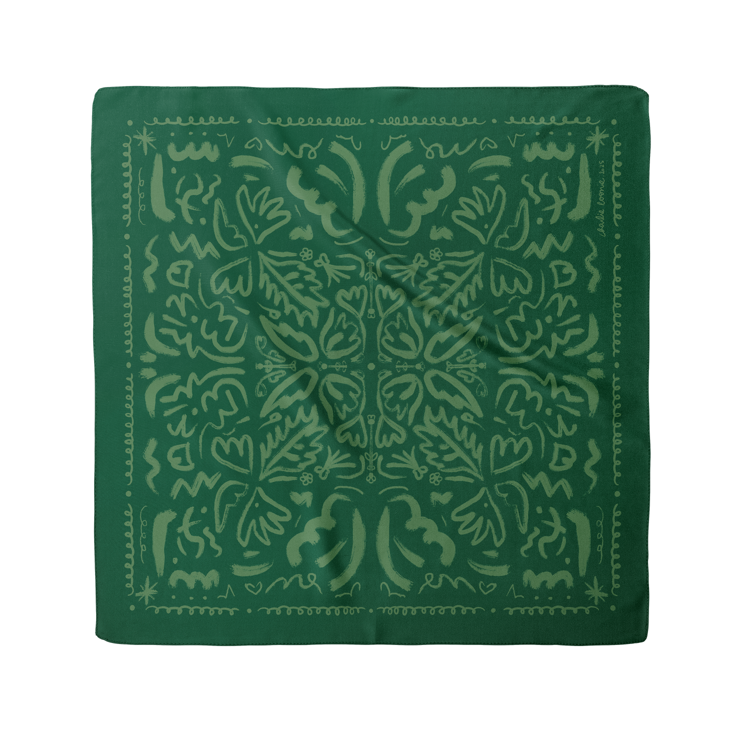 Accessoire créatif : bandana soie/coton ESPRIT, style arty-chic, Charlie Loonie