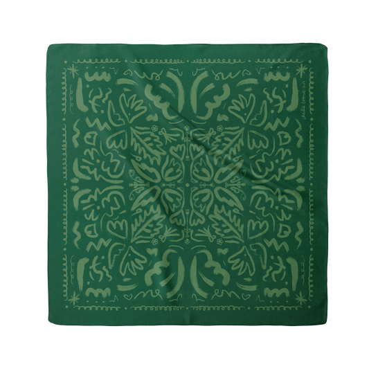 Accessoire créatif : bandana soie/coton ESPRIT, style arty-chic, Charlie Loonie